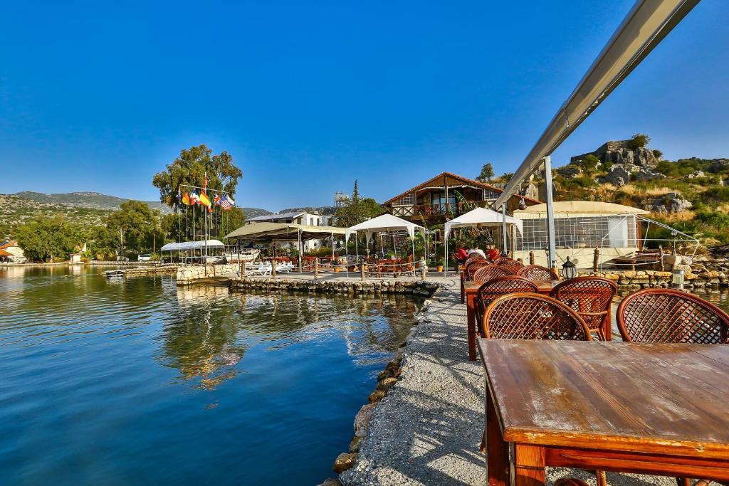 Hotel Kekova Theimussa Kaleucagız Exterior foto
